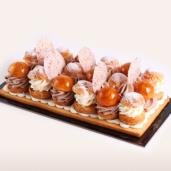 Caramel Cream Puffs